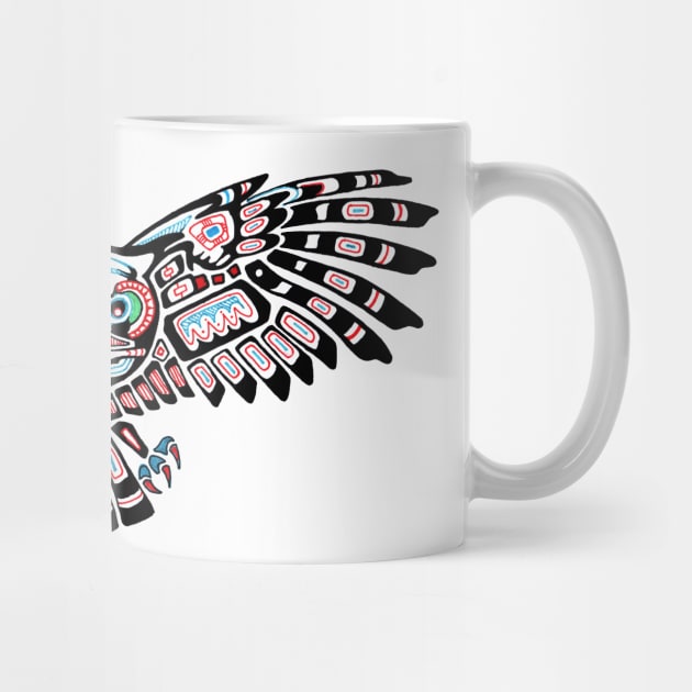 Mystic Owl in Native American Style by Art By Cleave